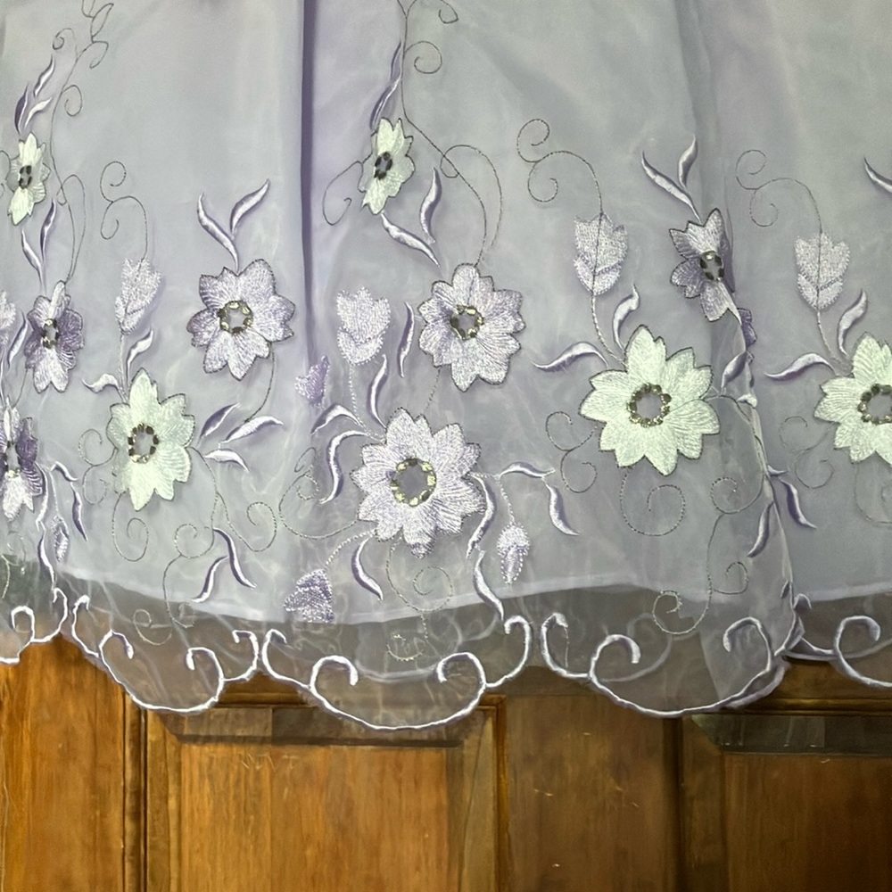 ⚠️LAST CALL!⚠️ Lavender Floral Kids Dress - Picture 5 of 5